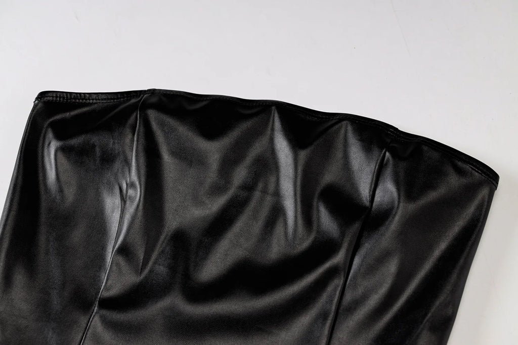 Vestido Strapless Dark Party