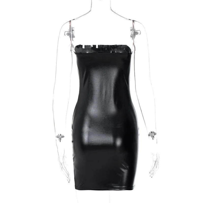 Vestido Strapless Dark Party