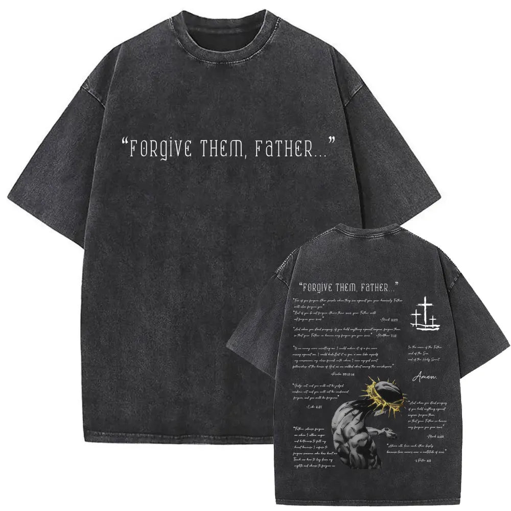 Camiseta Oversize Gothic Religion