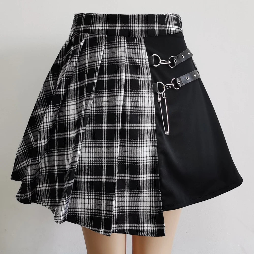 Minifalda Tartán Dark Romance