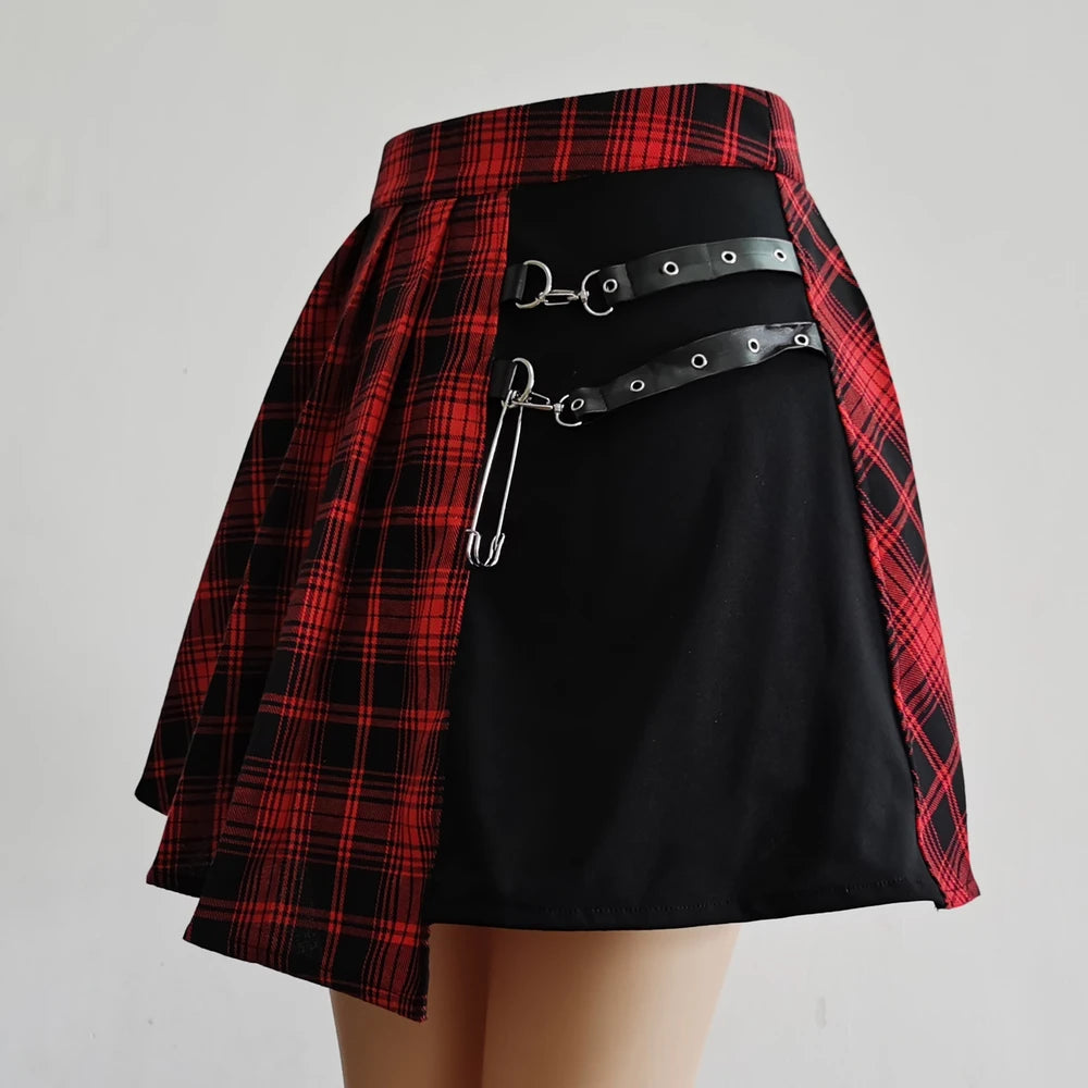 Minifalda Tartán Dark Romance