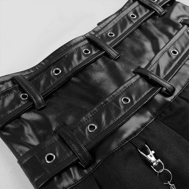 Falda Gothic Punk Chain