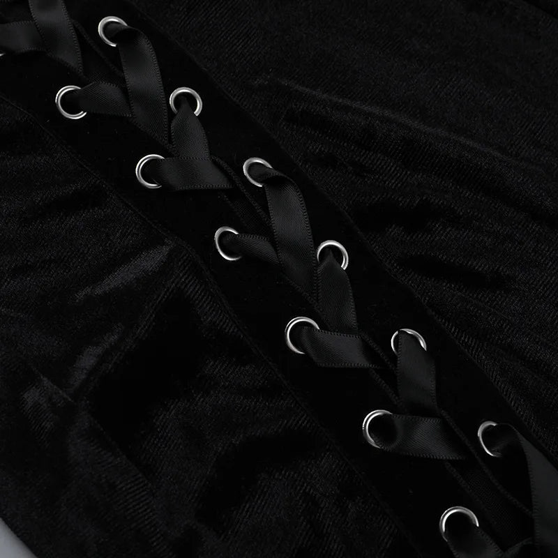 Vestido de Terciopelo Dark Romance