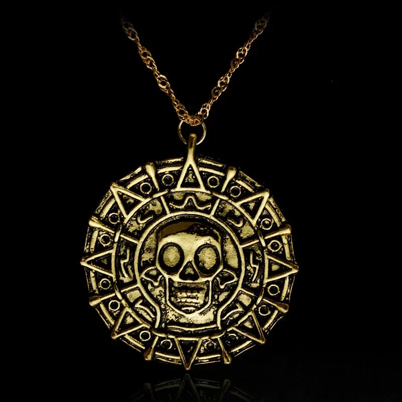 Collar de Cruz Gótica con Calavera Punk