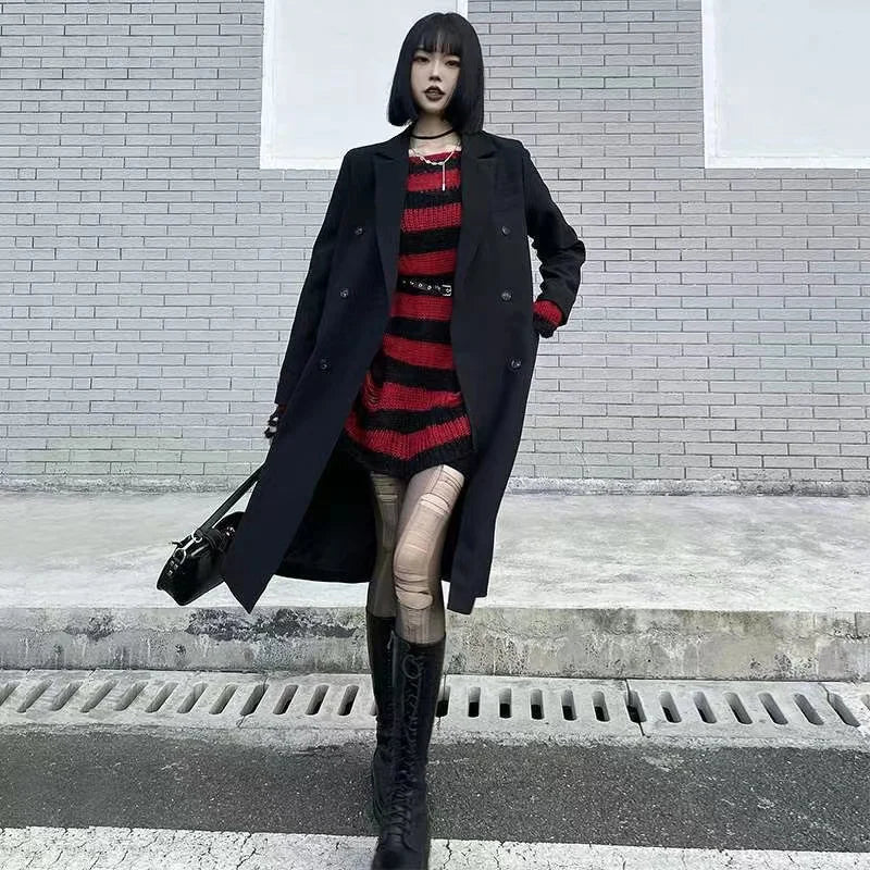Buzo Oversize Gothic Punk
