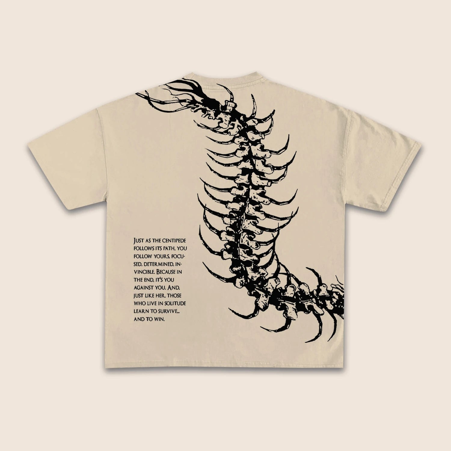 Camiseta Dark Centipede Graphic Unisex