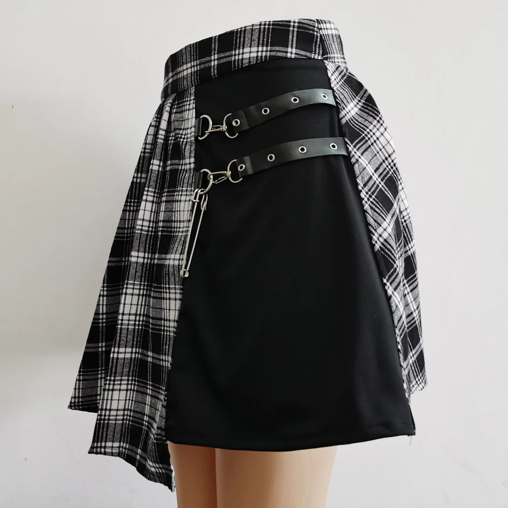 Minifalda Tartán Dark Romance