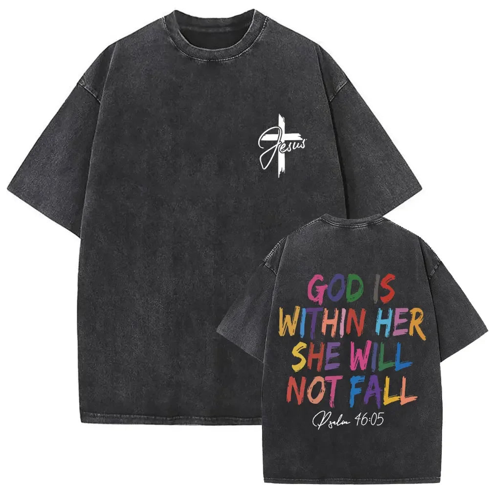 Camiseta Oversize Gothic Religion