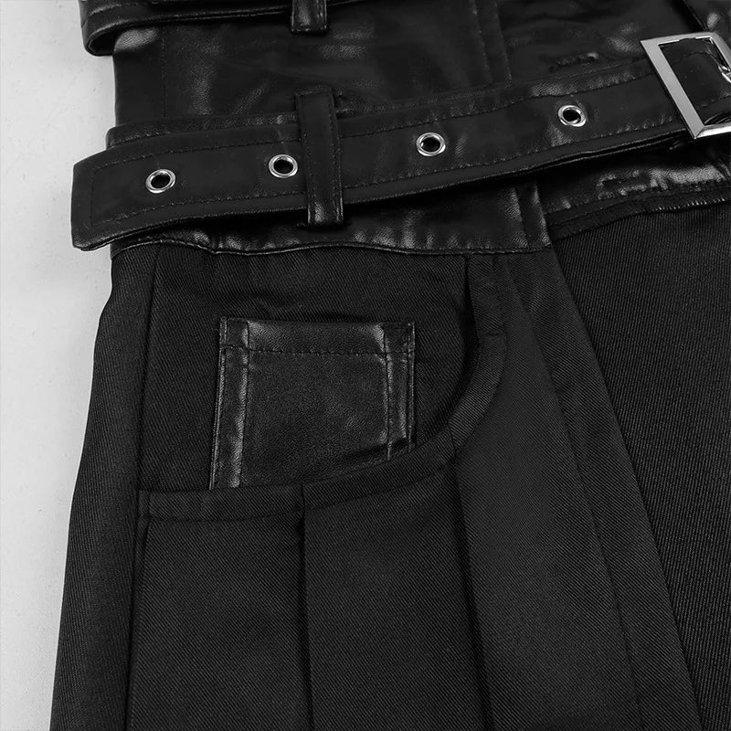 Falda Gothic Punk Chain