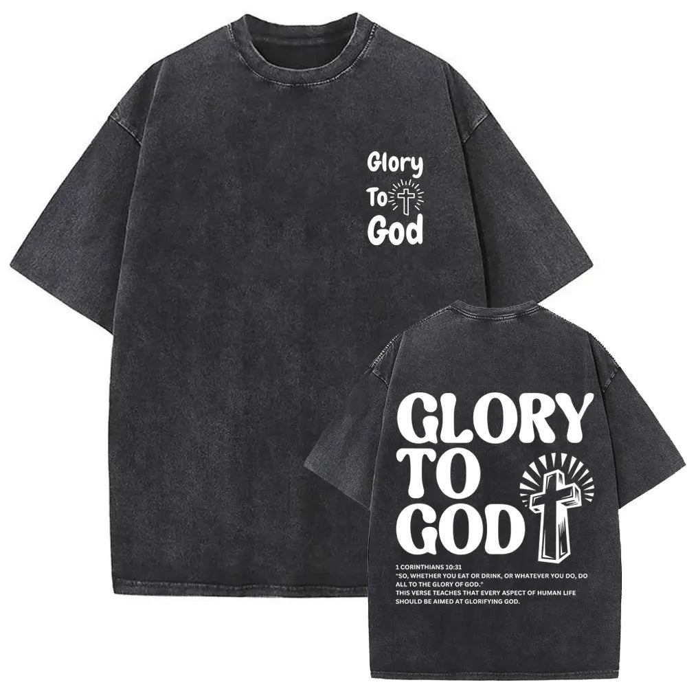 Camiseta Oversize Gothic Religion