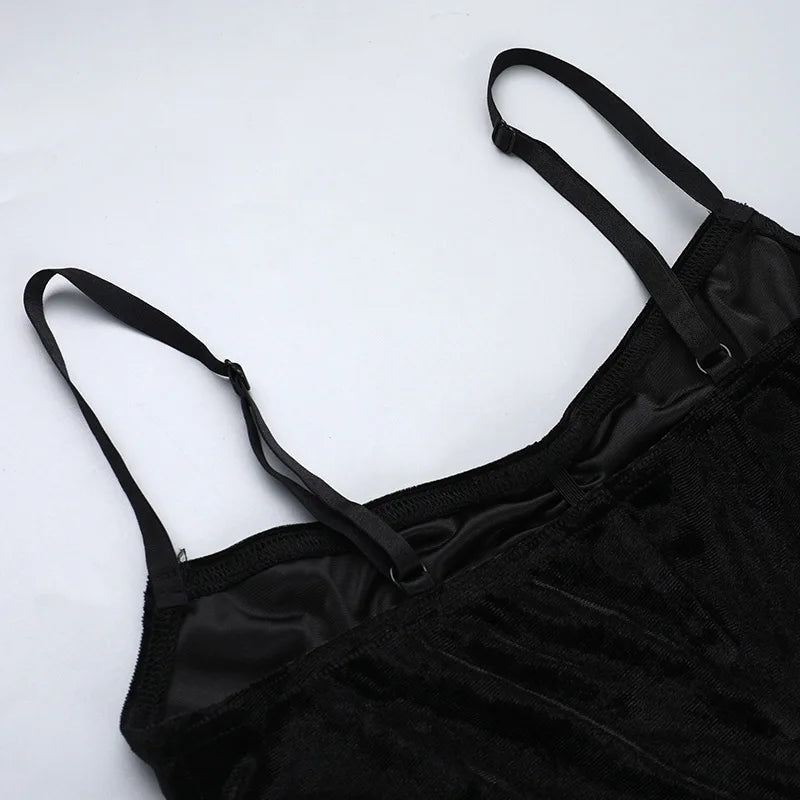 Vestido de Terciopelo Dark Romance