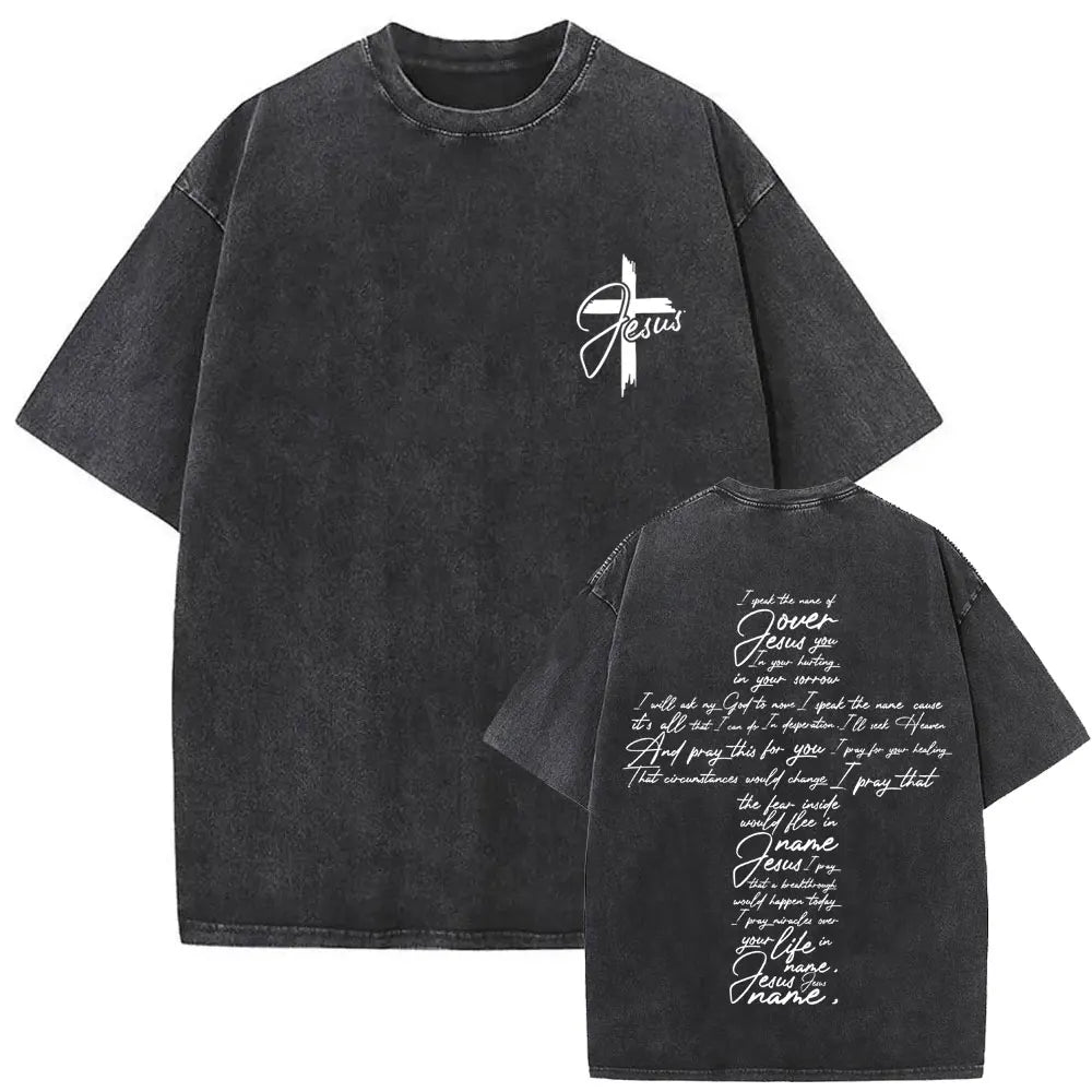 Camiseta Oversize Gothic Religion