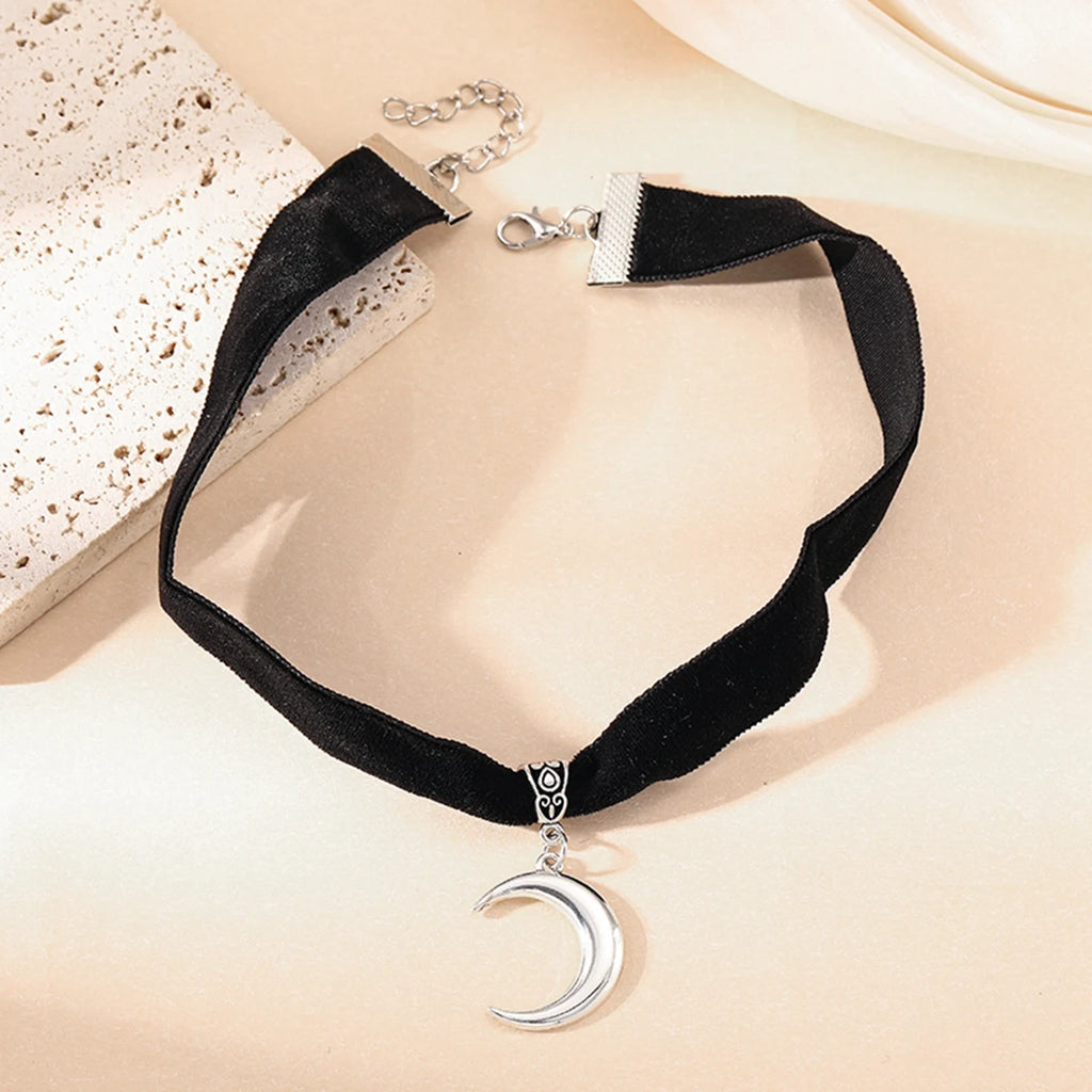 Choker Camafeo Gótico Vampiro Velvet