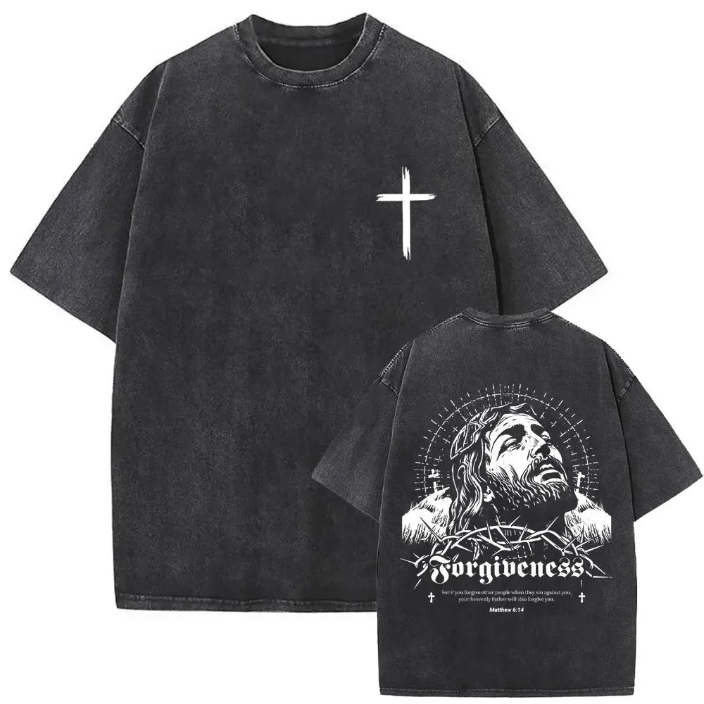 Camiseta Oversize Gothic Religion