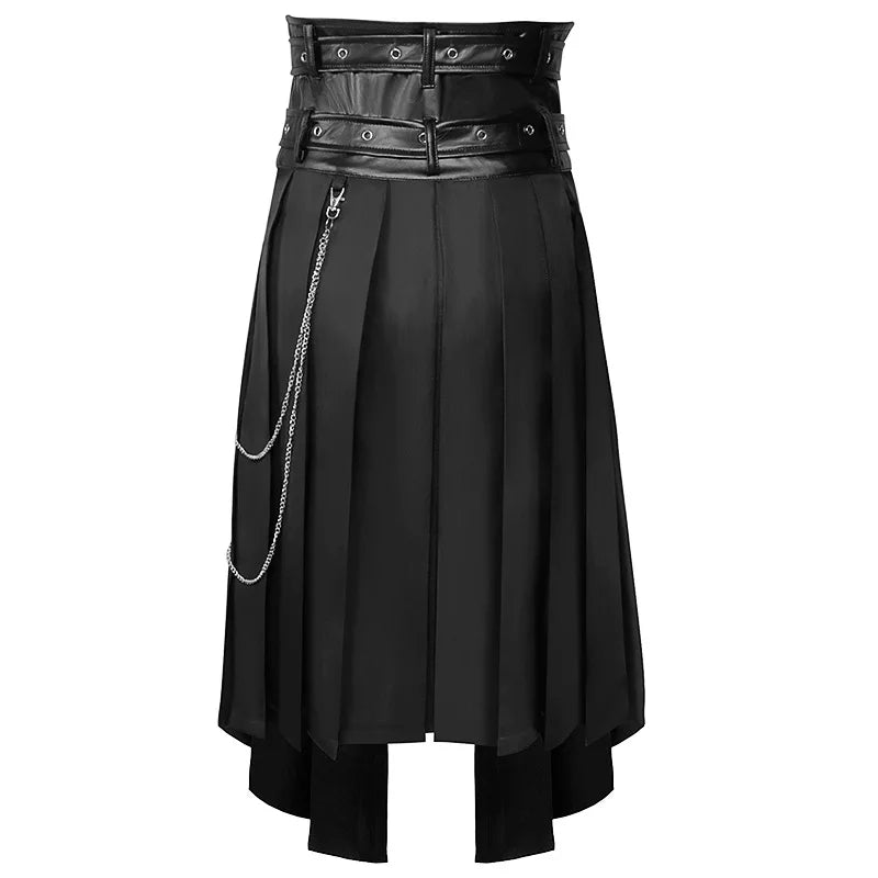 Falda Gothic Punk Chain