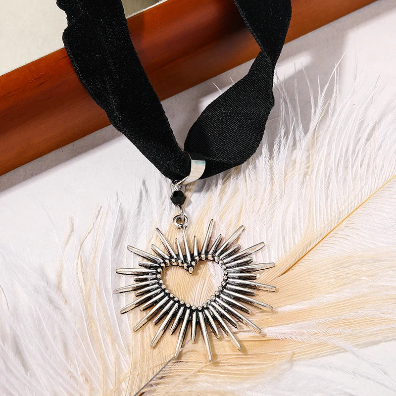 Choker Camafeo Gótico Vampiro Velvet