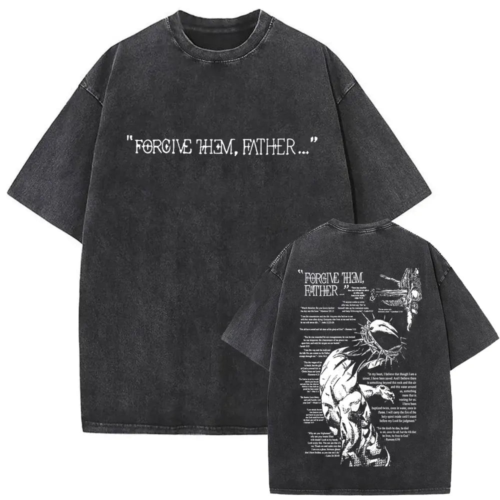 Camiseta Oversize Gothic Religion
