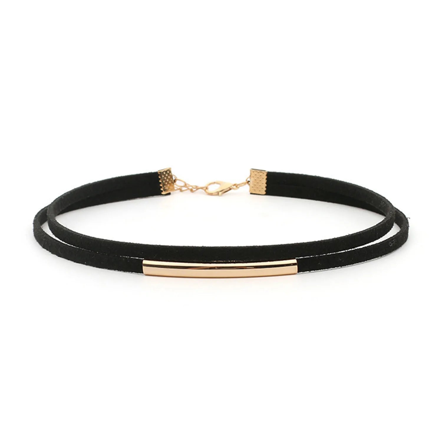 Choker de Terciopelo Negro Gótico Vintage
