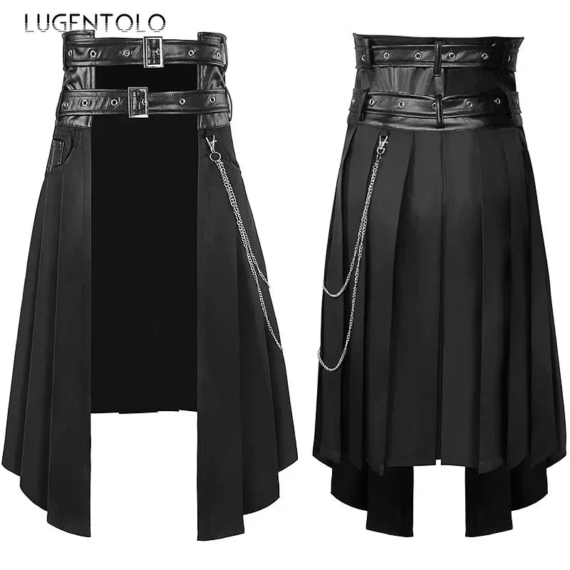 Falda Gothic Punk Chain