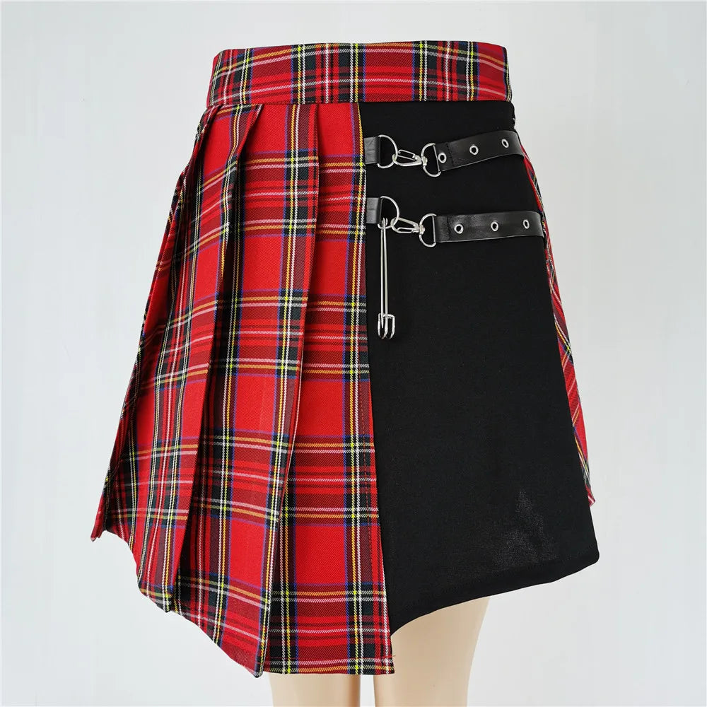Minifalda Tartán Dark Romance