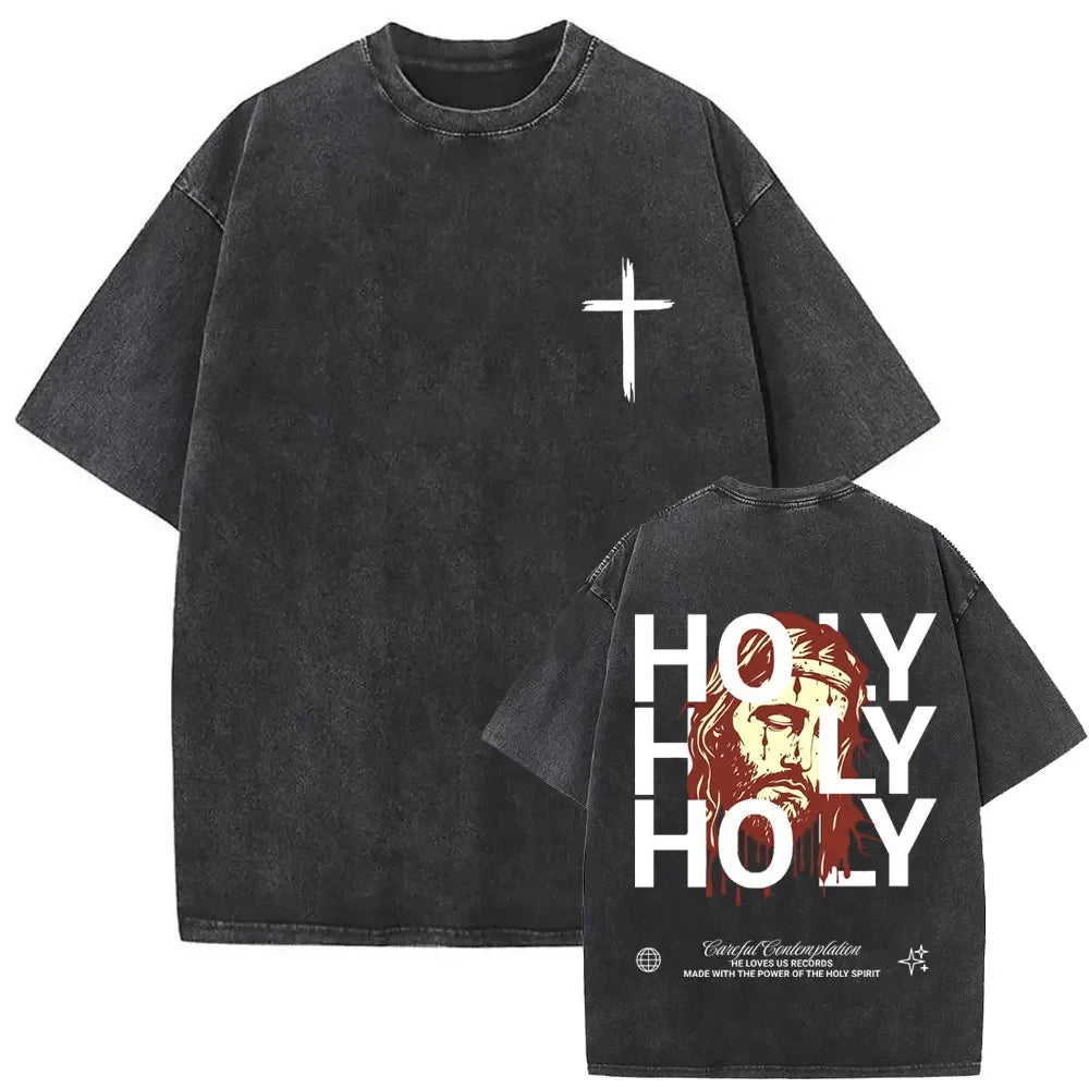 Camiseta Oversize Gothic Religion