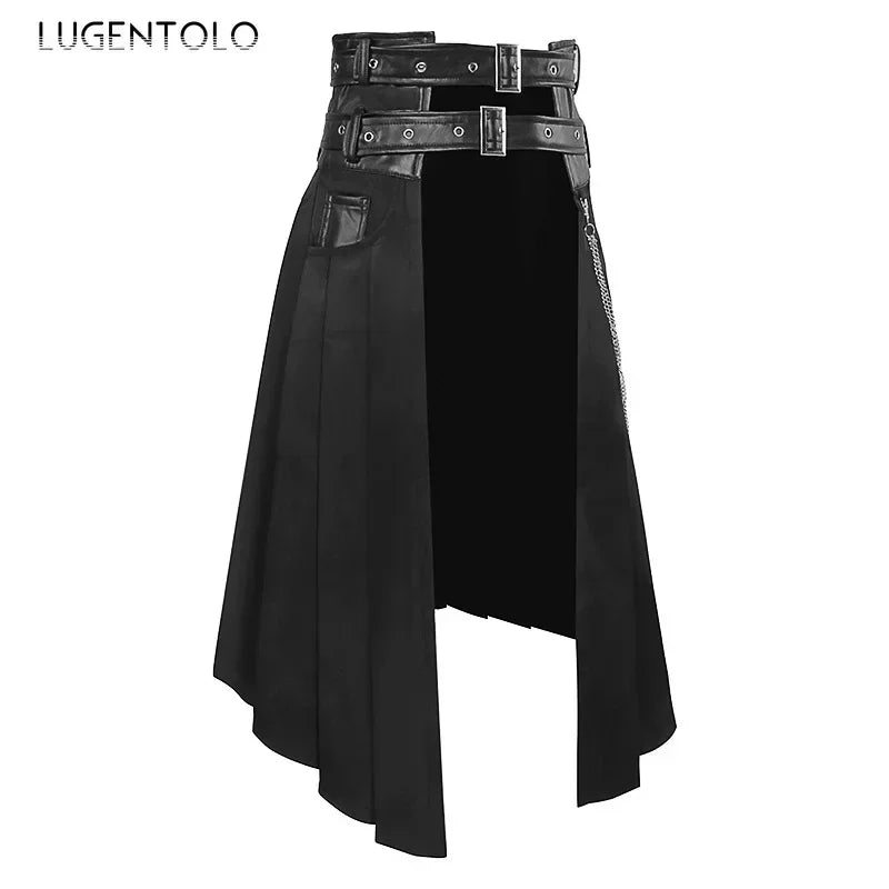Falda Gothic Punk Chain
