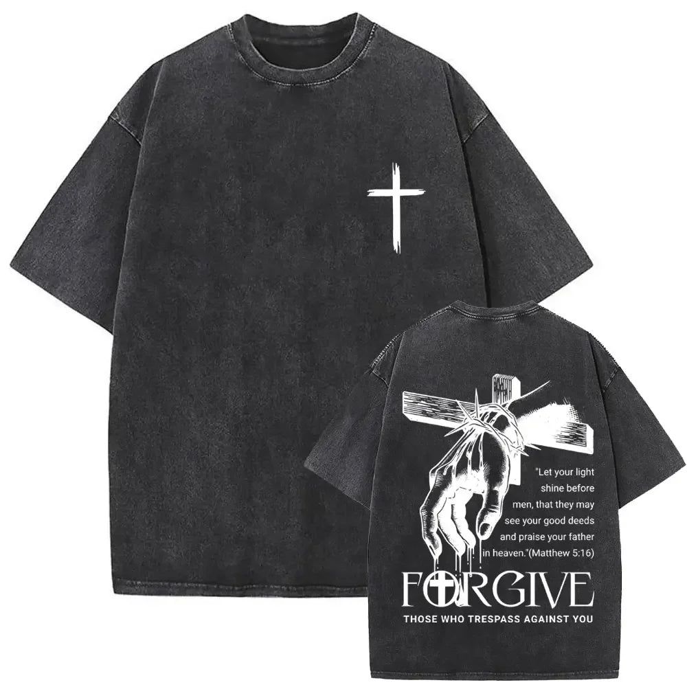 Camiseta Oversize Gothic Religion
