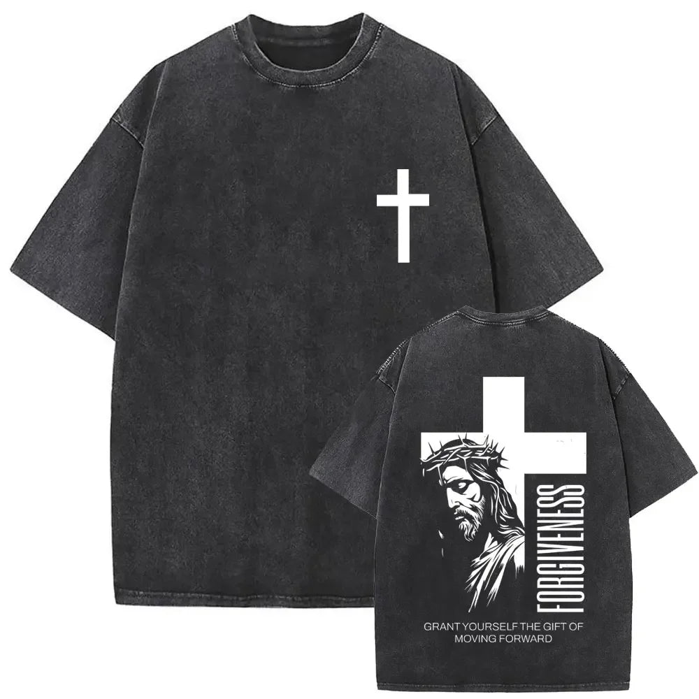 Camiseta Oversize Gothic Religion