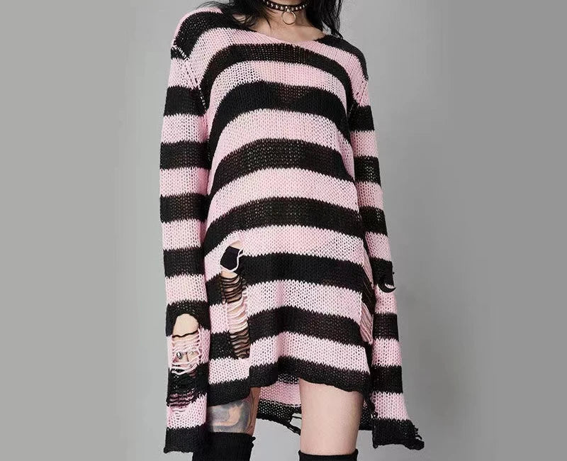Buzo Oversize Gothic Punk