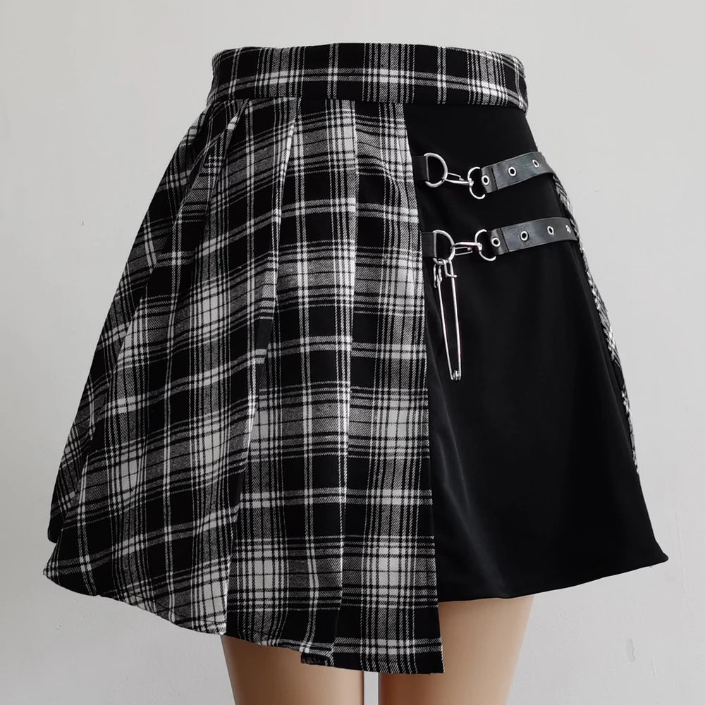 Minifalda Tartán Dark Romance