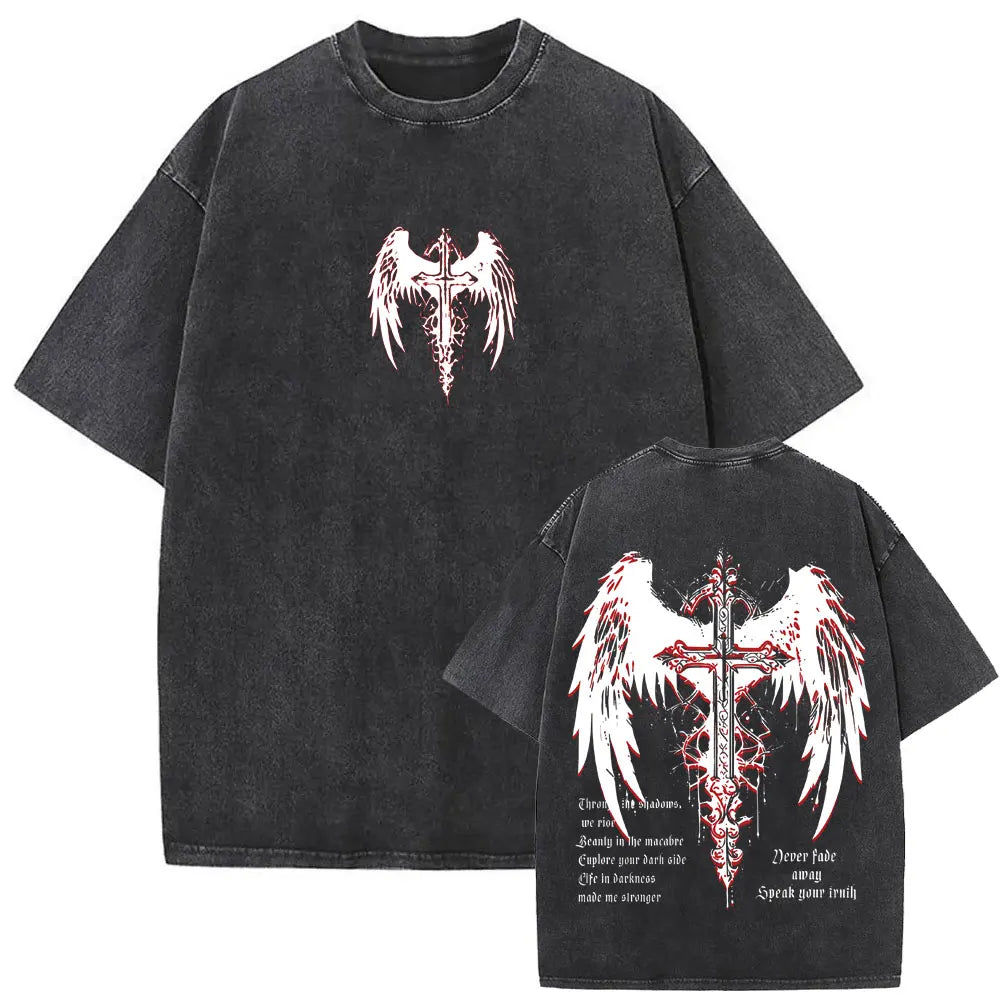Camiseta Oversize Gothic Religion
