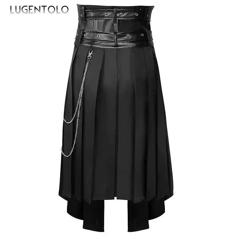 Falda Gothic Punk Chain