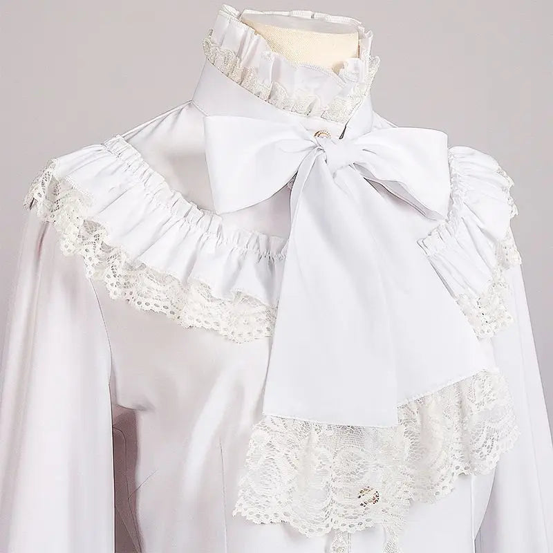 Camisa de Encaje Midnight Vintage