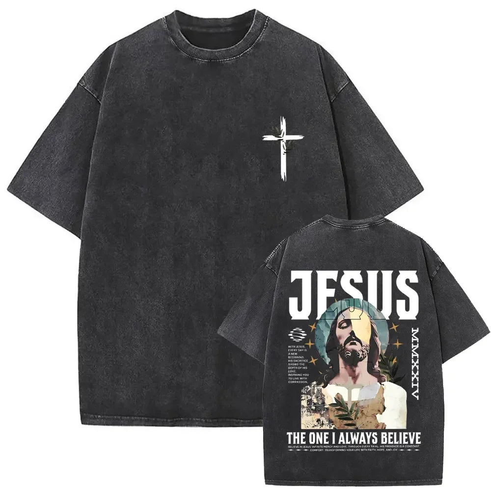 Camiseta Oversize Gothic Religion