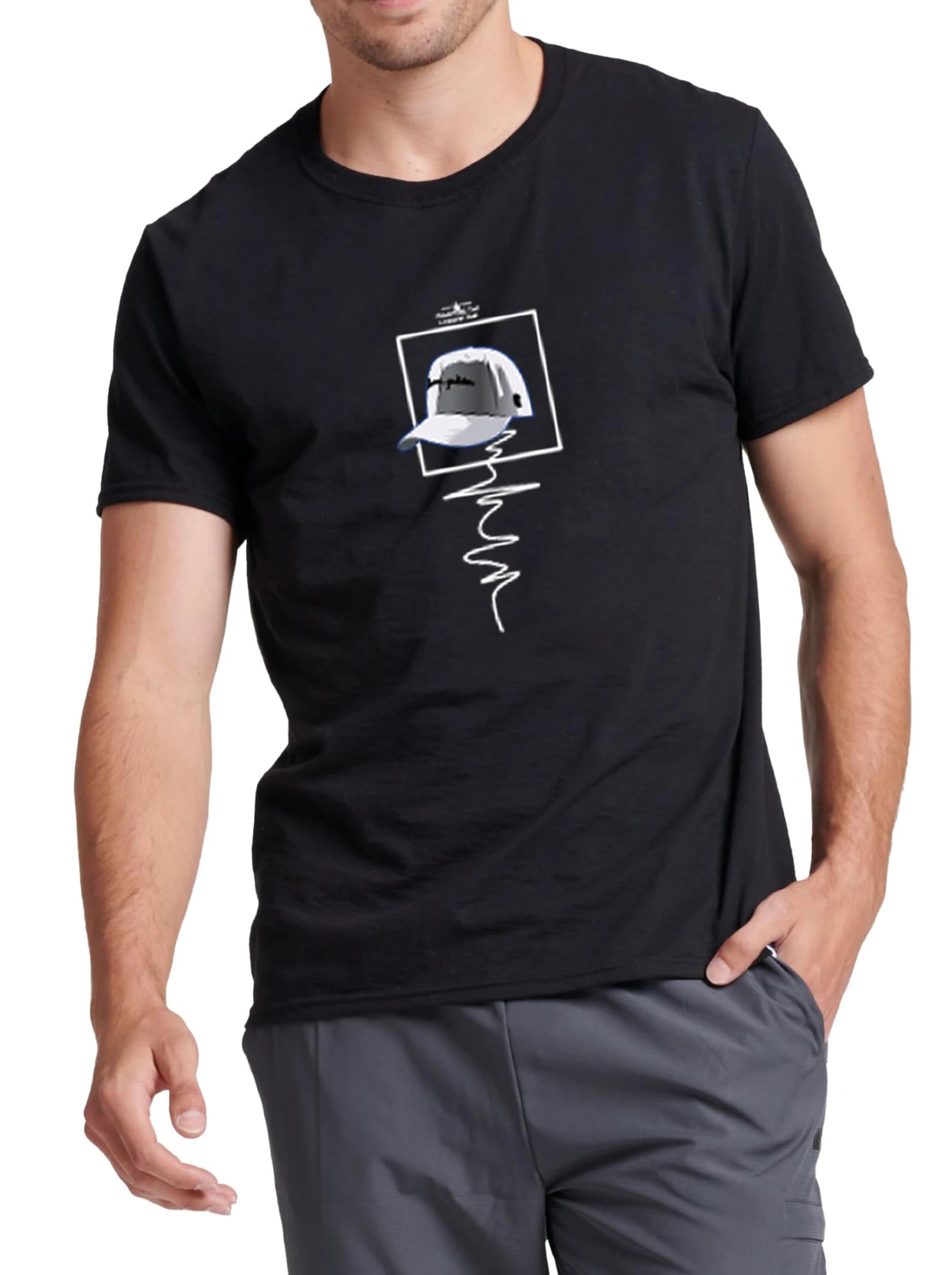 Camiseta Dark Anime Skull Streetwear