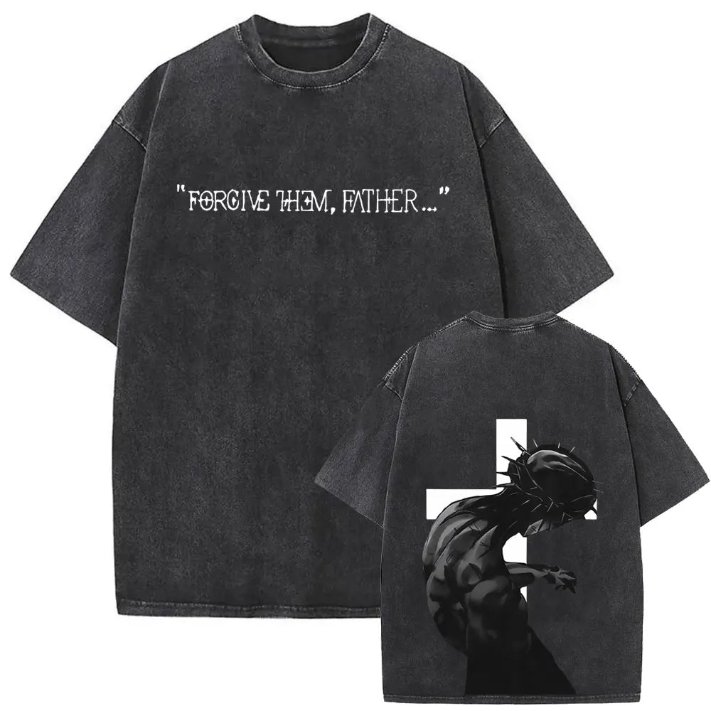 Camiseta Oversize Gothic Religion