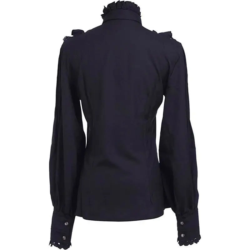 Camisa de Encaje Midnight Vintage